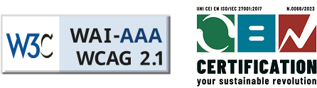 All our products are WCAG Level AAA compliant and iubenda is ISO 27001:2017 compliant